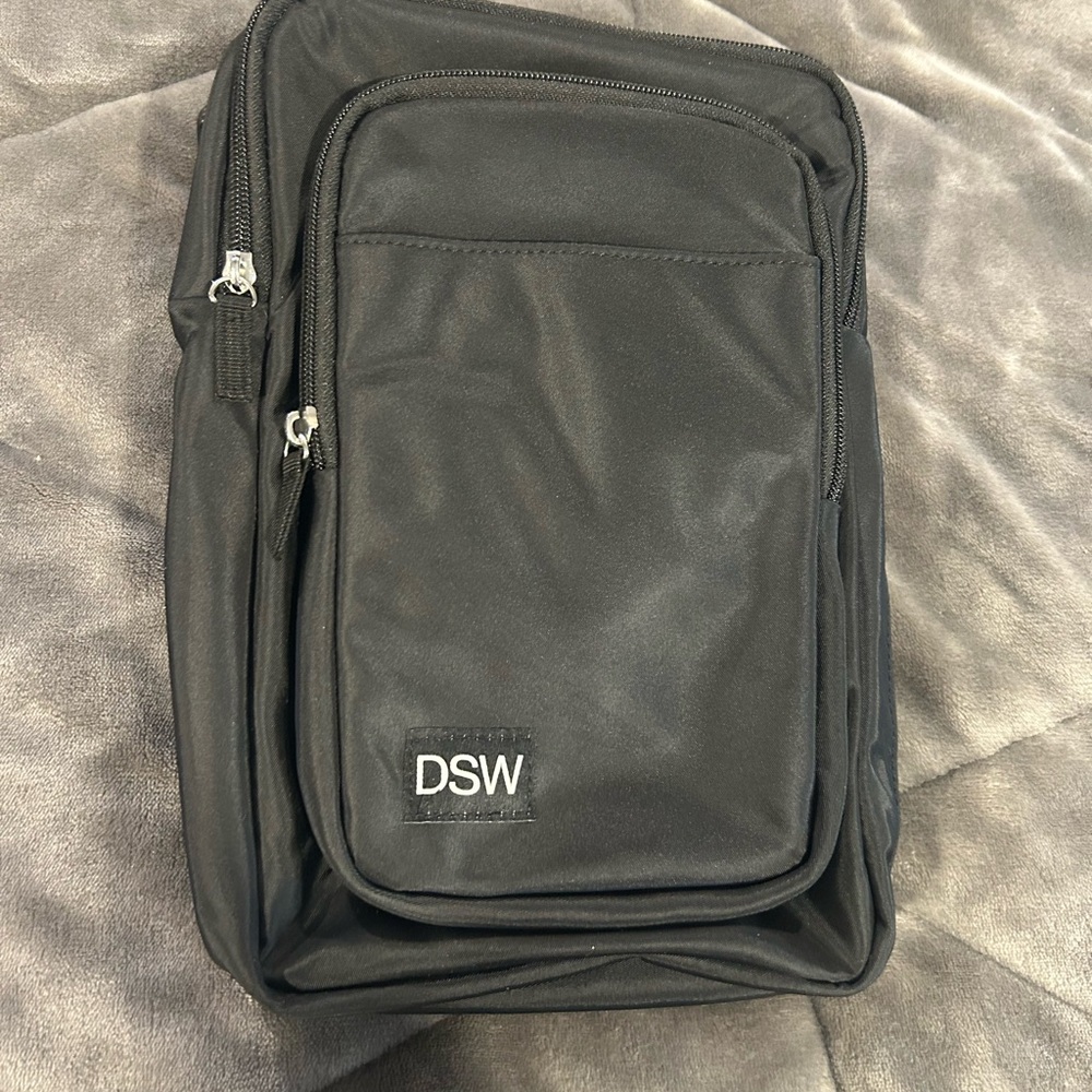 DSW black crossbody bag NWT